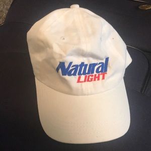 Natural light baseball cap